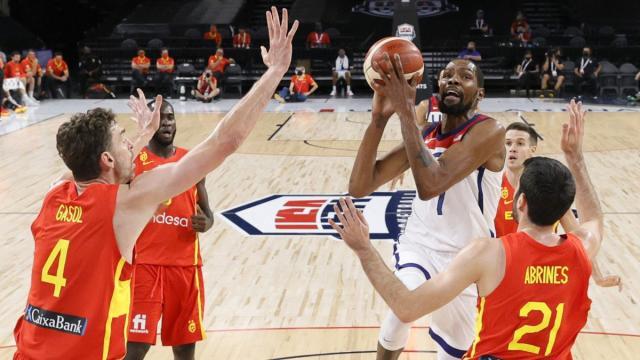 开云官方网站-奥运男篮八强对阵：美国男篮提前遭遇西班牙